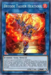Decode Talker Heatsoul - RA01-EN048 - Quarter Century Secret Rare - 1st Edition